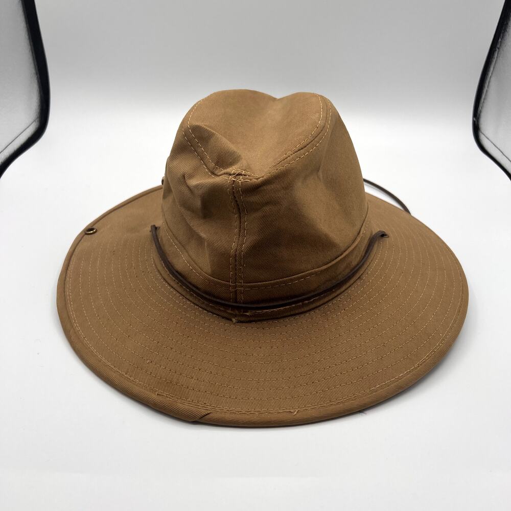 HENSCHEL Vtg Safari Outdoor Hat Made in USA Size M